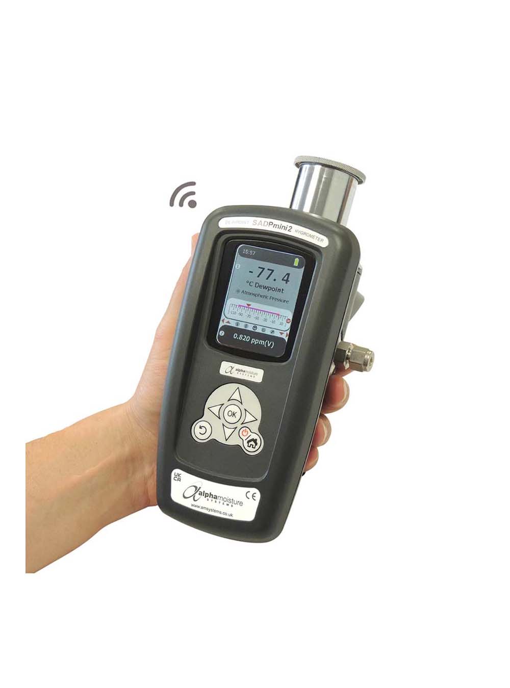 Humidity/Temperature Traceable Dew Point Meter